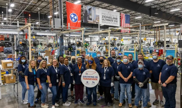 GE Appliances manufacturing location in Tennessee