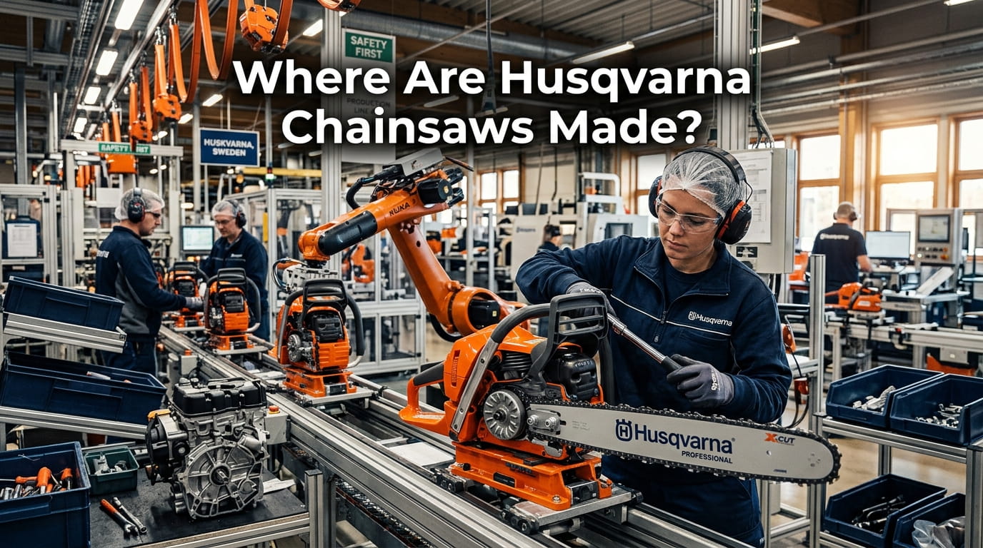 Where are Husqvarna Chainsaws Made