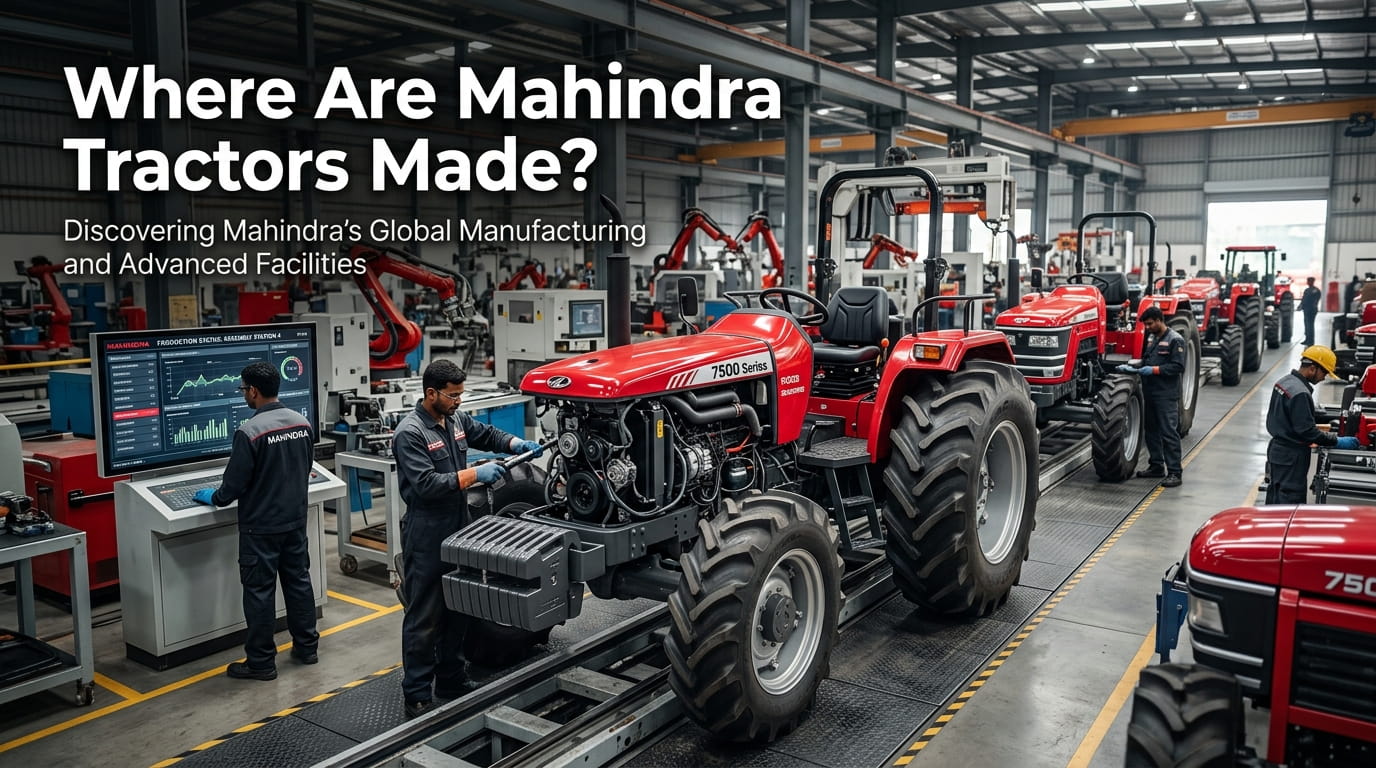 Where are Mahindra Tractors Made
