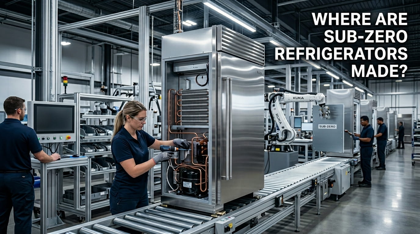 Where are Sub-Zero Refrigerators Made