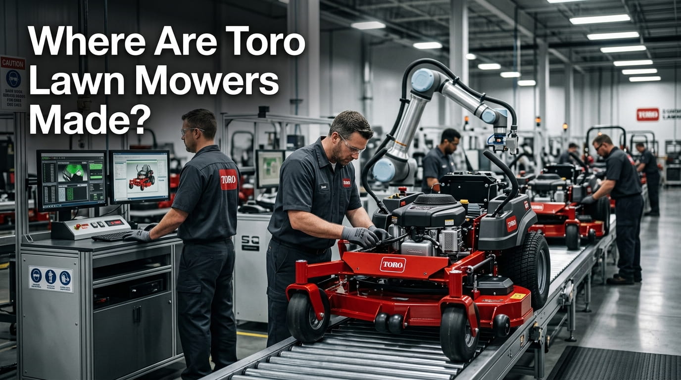 Where are Toro Lawn Mowers Made