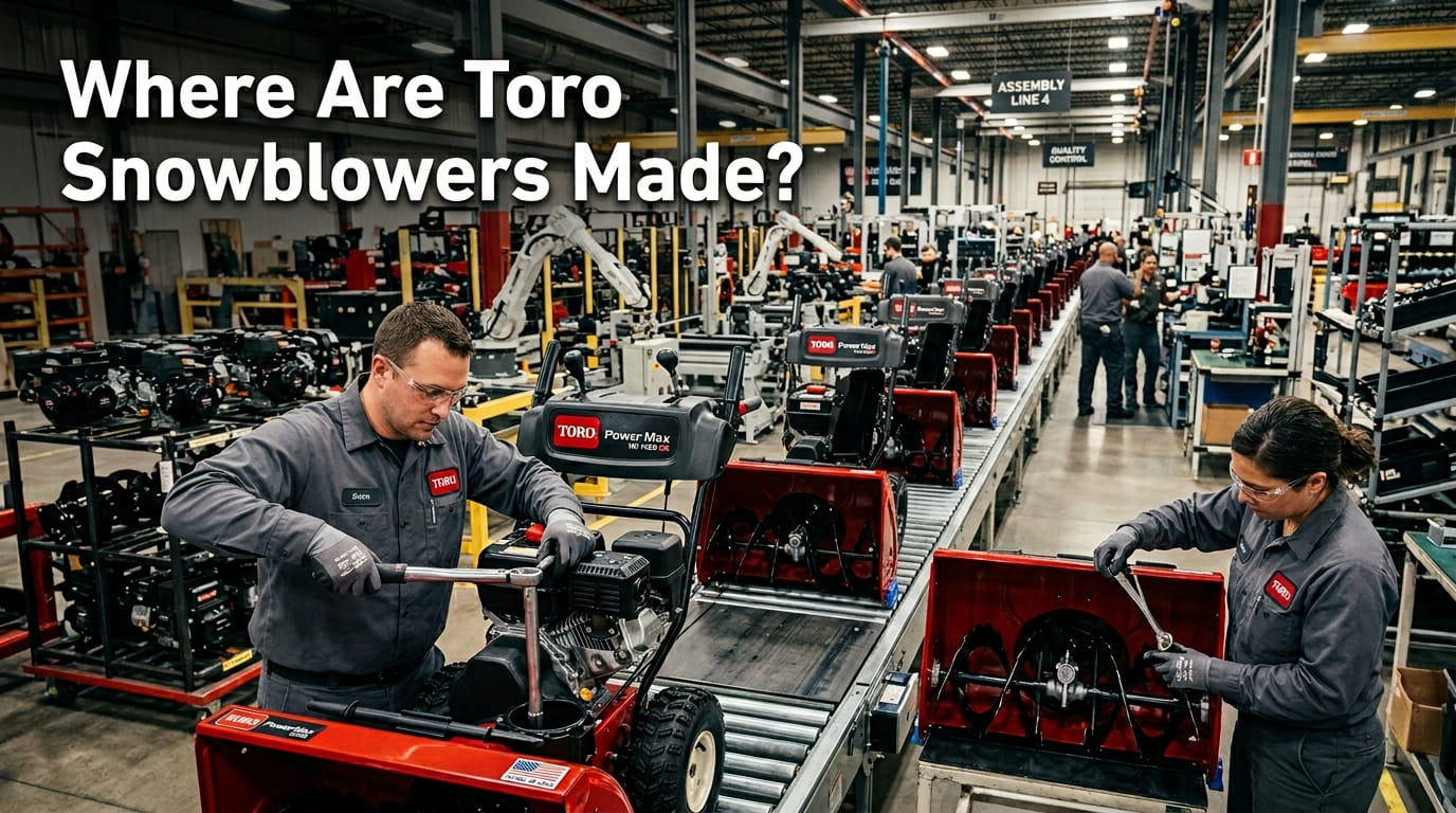 Where are Toro Snowblowers Made