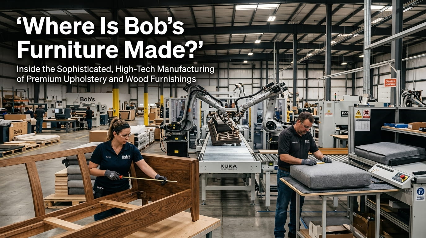 Where is Bob's Furniture Made