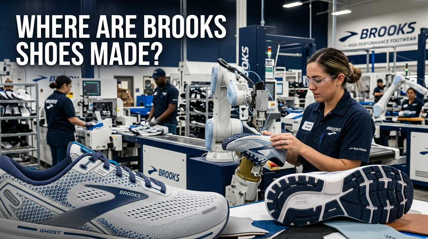 Where Are Brooks Shoes Made