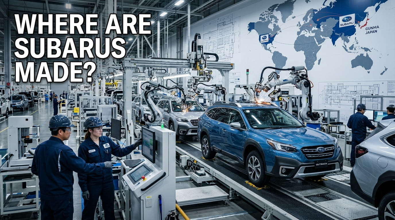 Where Are Subarus Made