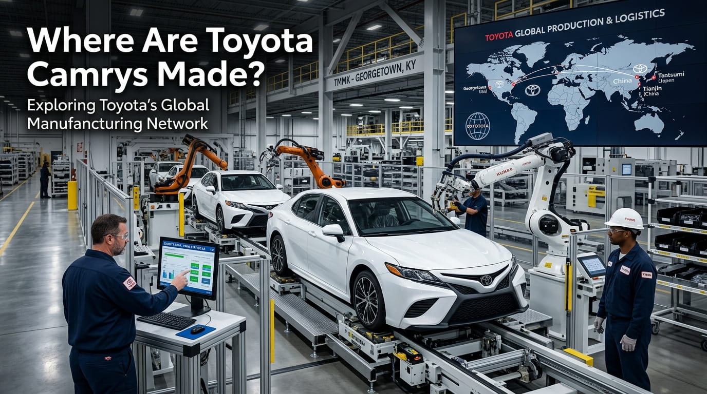 Where Are the Toyota Camrys Made
