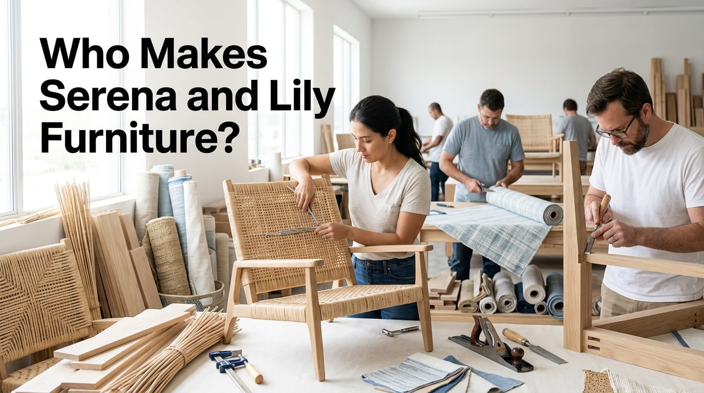 Who Makes Serena and Lily Furniture