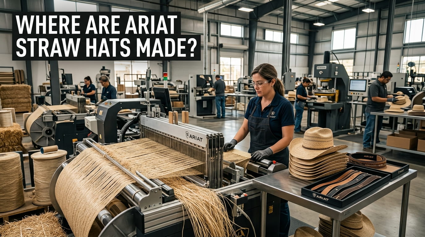 Where Are Ariat Straw Hats Made