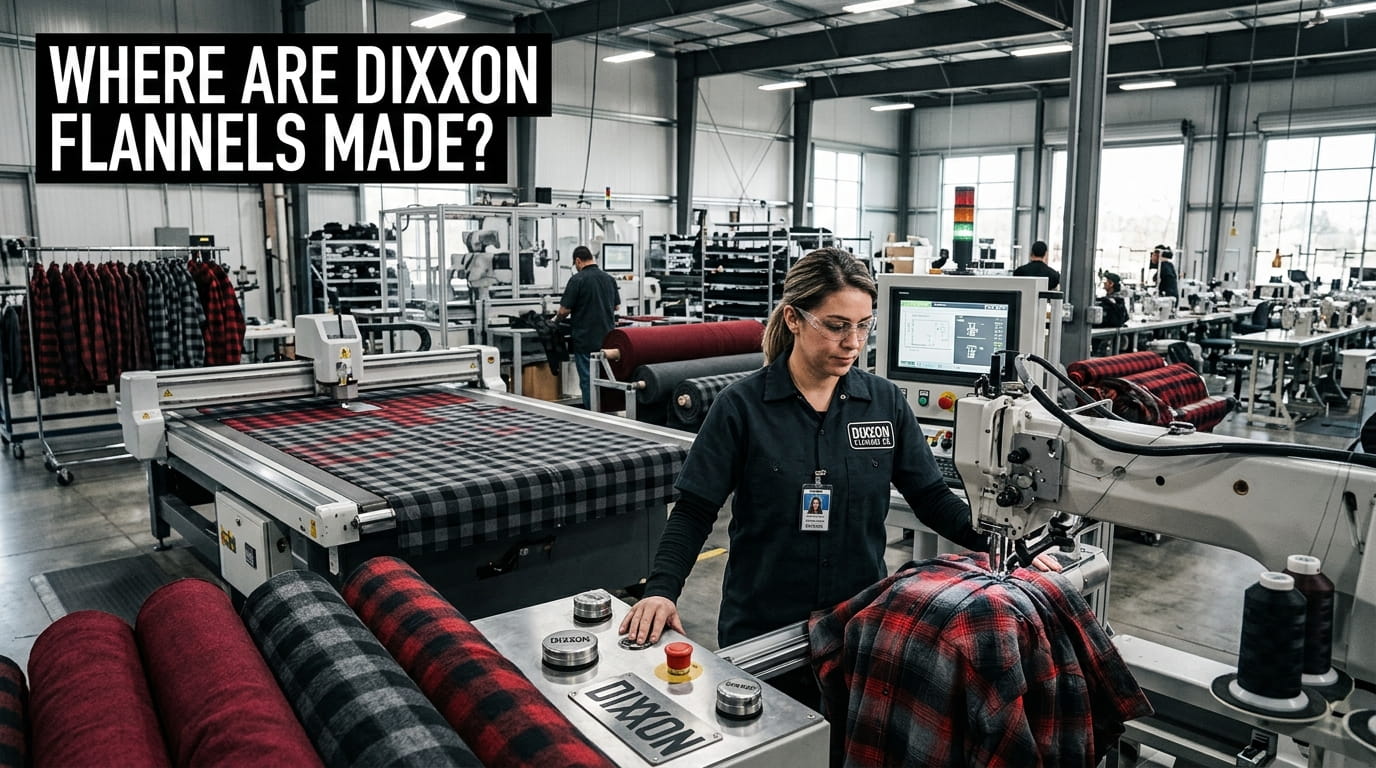 Where Are Dixxon Flannels Made