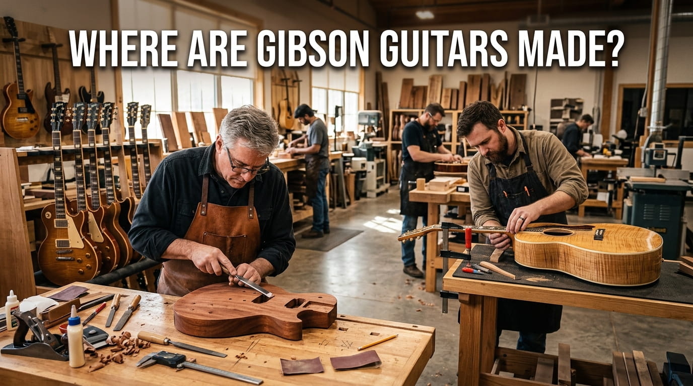 Where Are Gibson Guitars Made
