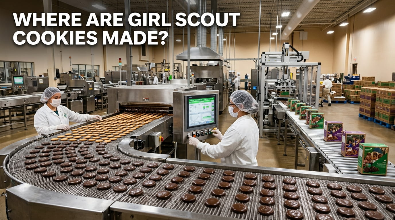 Where Are Girl Scout Cookies Made