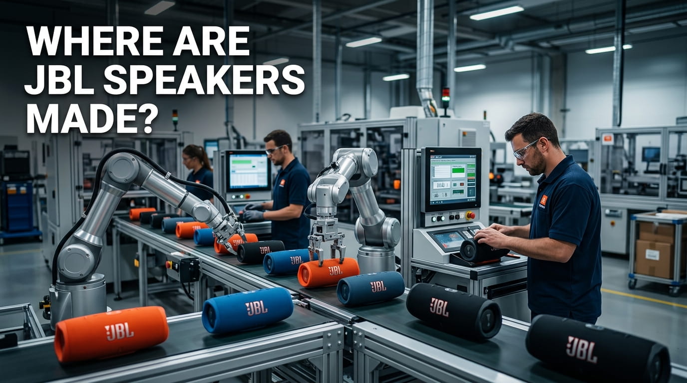 Where Are JBL Speakers Made