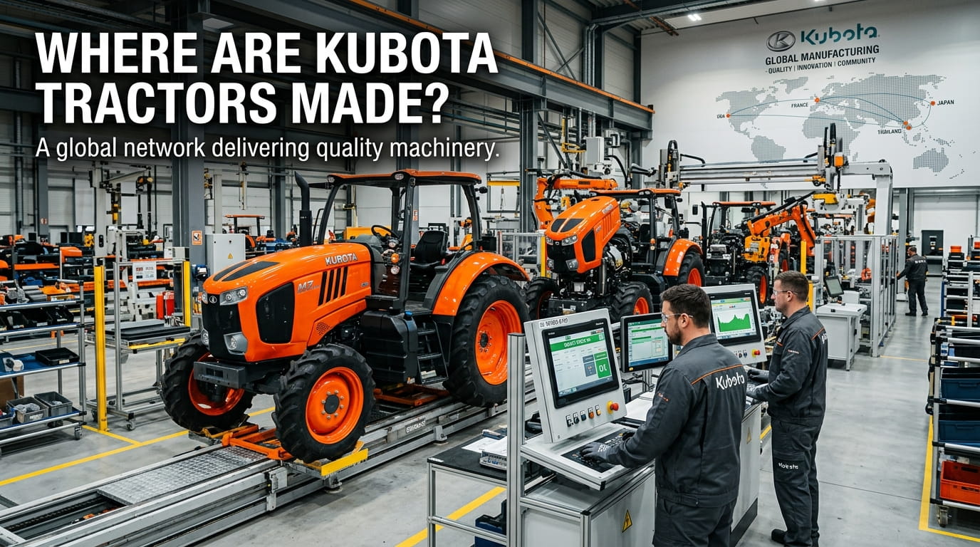 Where Are Kubota Tractors Made