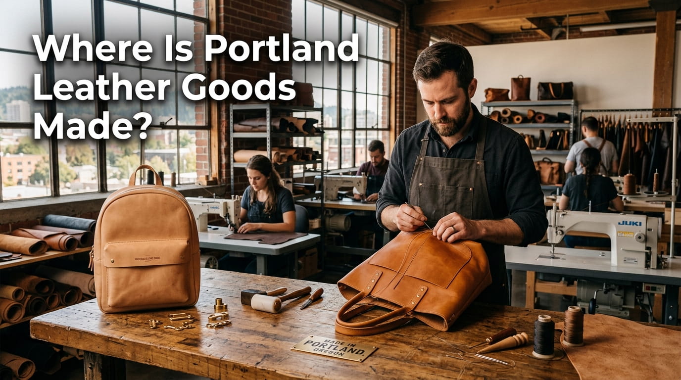 Where Is Portland Leather Goods Made