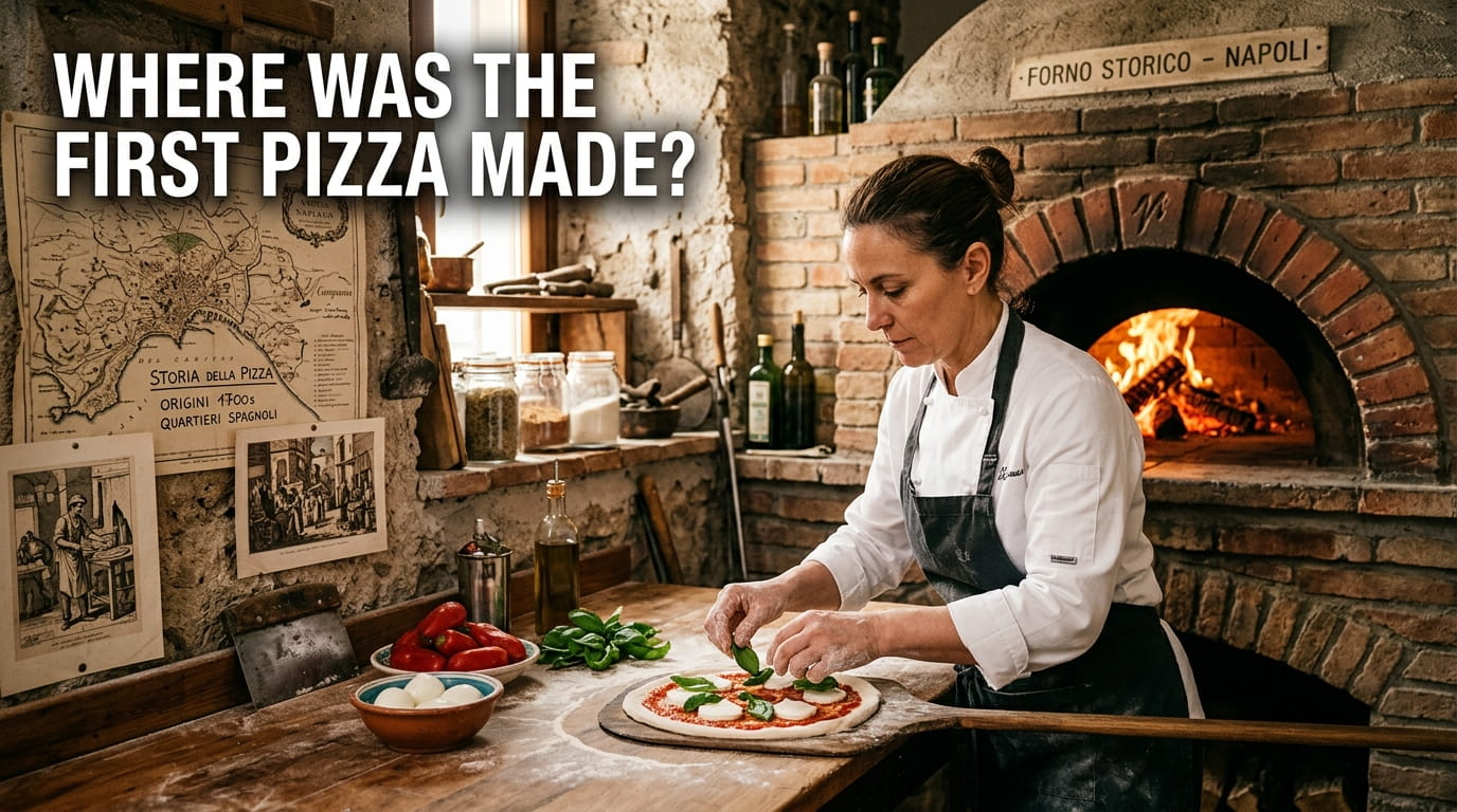 Where was the First Pizza Made