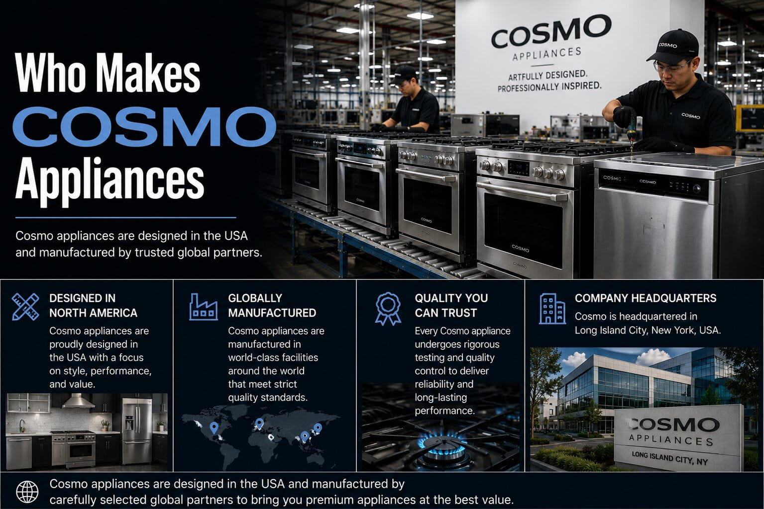 Who Makes Cosmo Appliances
