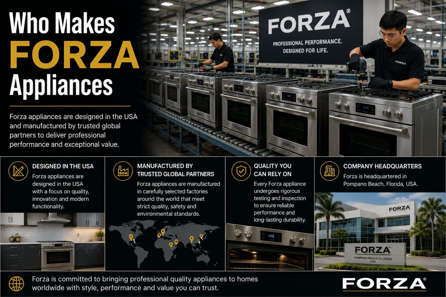 Who Makes Forza Appliances