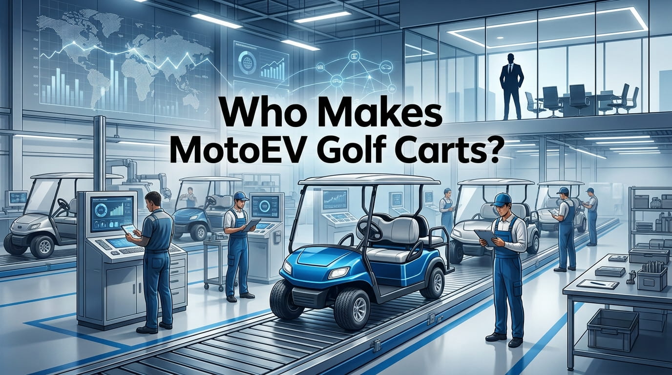 Who Makes MotoEV Golf Carts