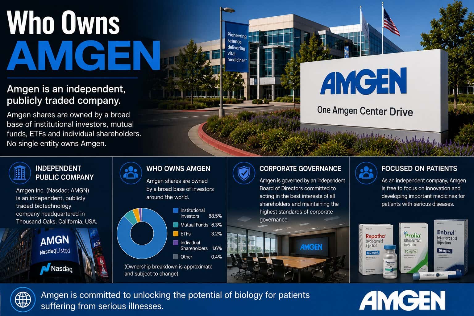 Who Owns Amgen