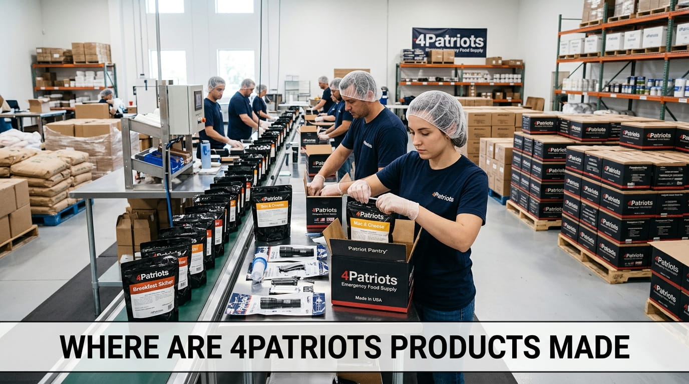 Where Are 4Patriots Products Made