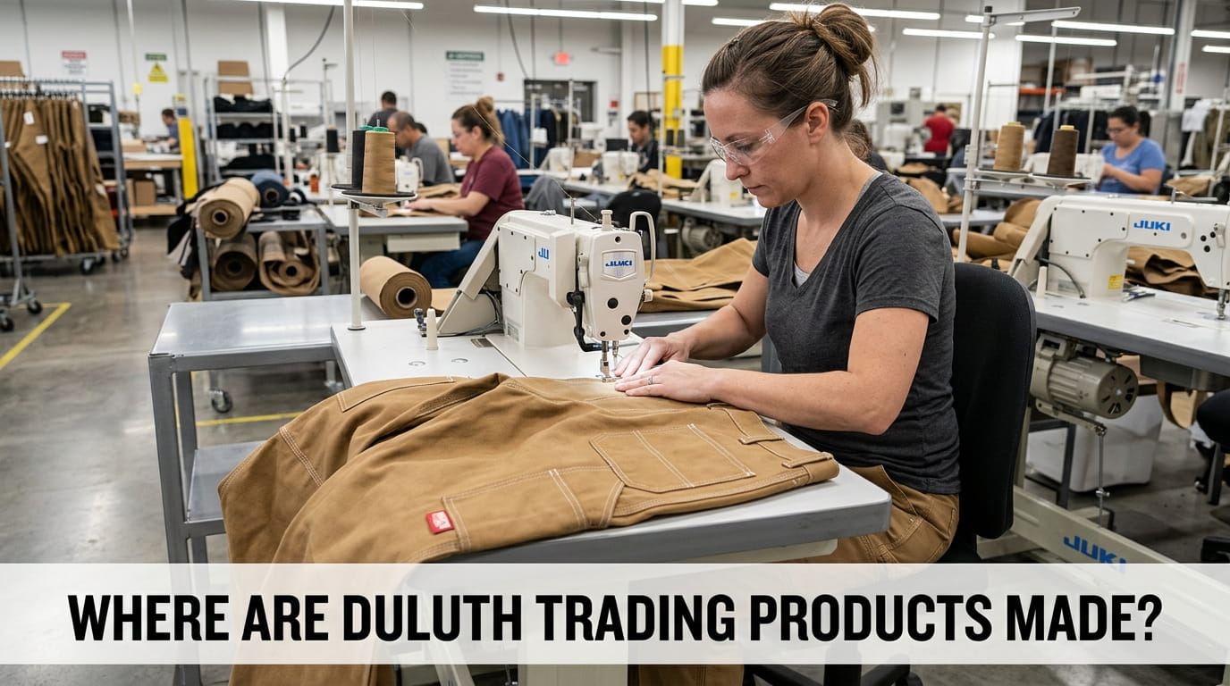 Where Are Duluth Trading Products Made