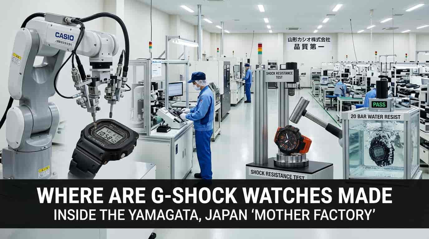 Where Are G-Shock Watches Made