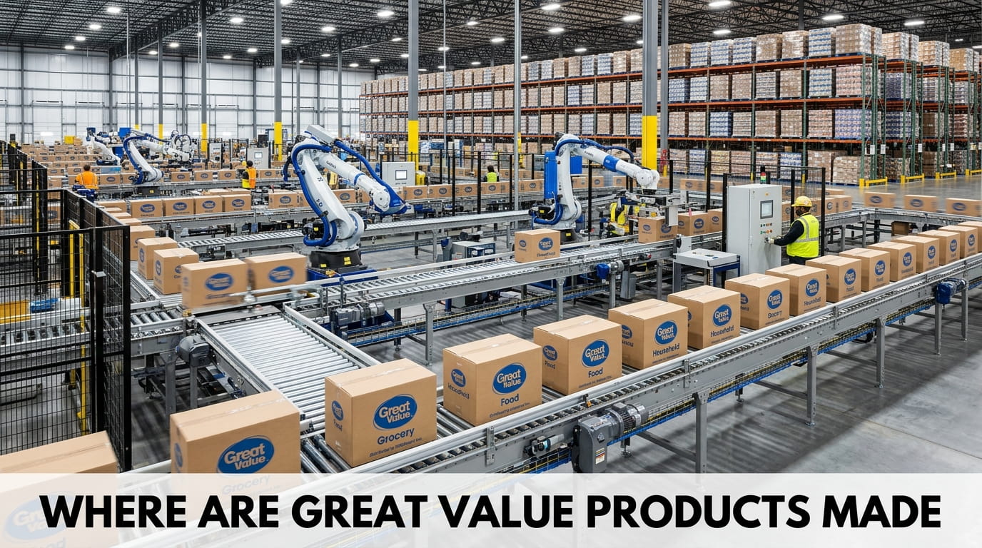 Where Are Great Value Products Made