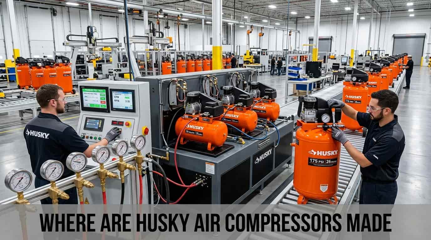 Where Are Husky Air Compressors Made