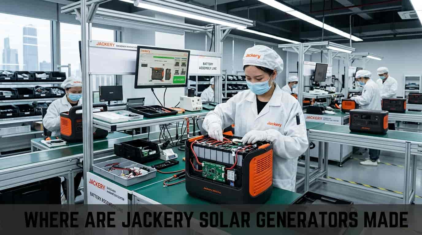 Where Are Jackery Solar Generator Made