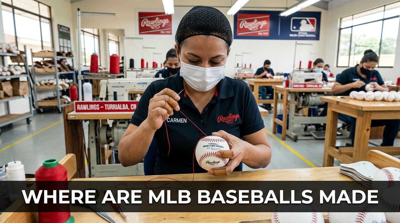 Where Are MLB Baseballs Made