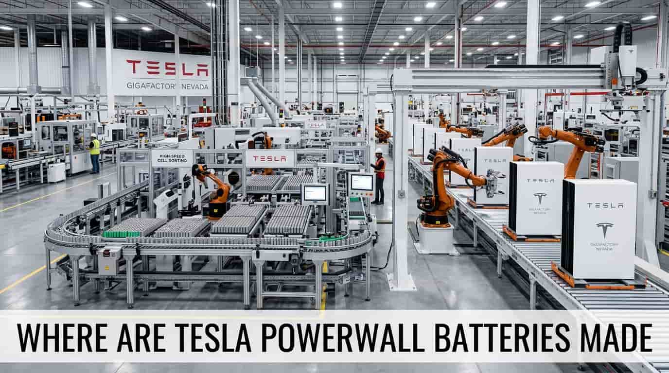 Where Are Tesla Powerwall Batteries Made