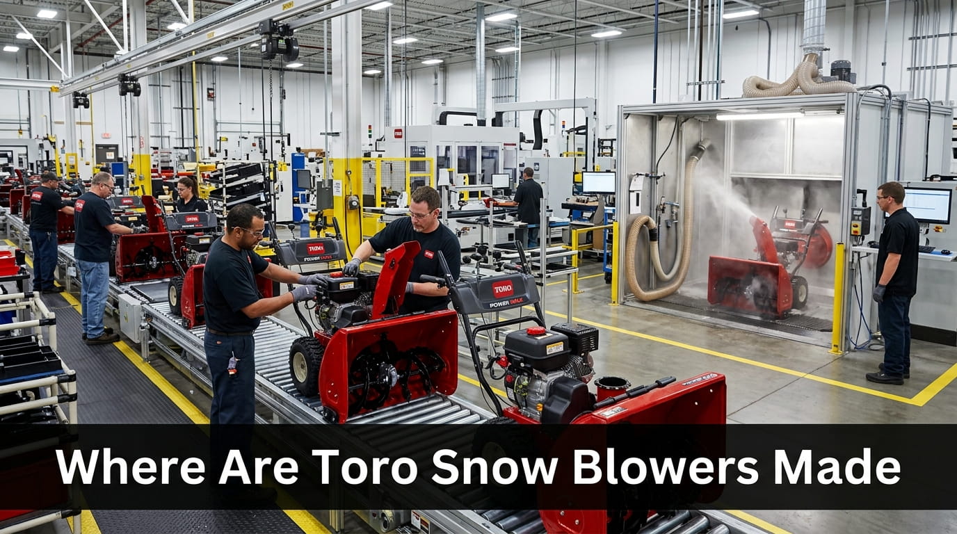 Where Are Toro Snow Blowers Made