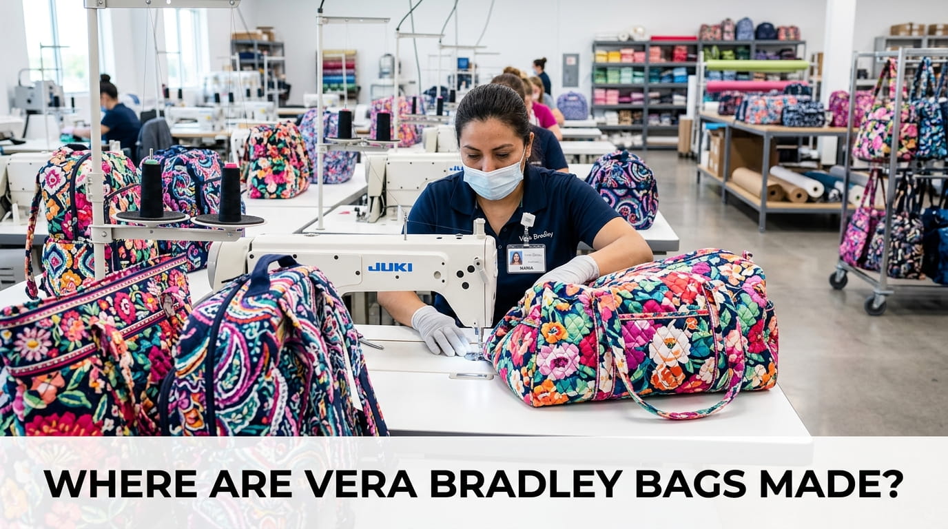 Where Are Vera Bradley Bags Made