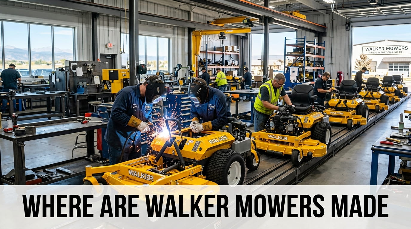 Where Are Walker Mowers Made
