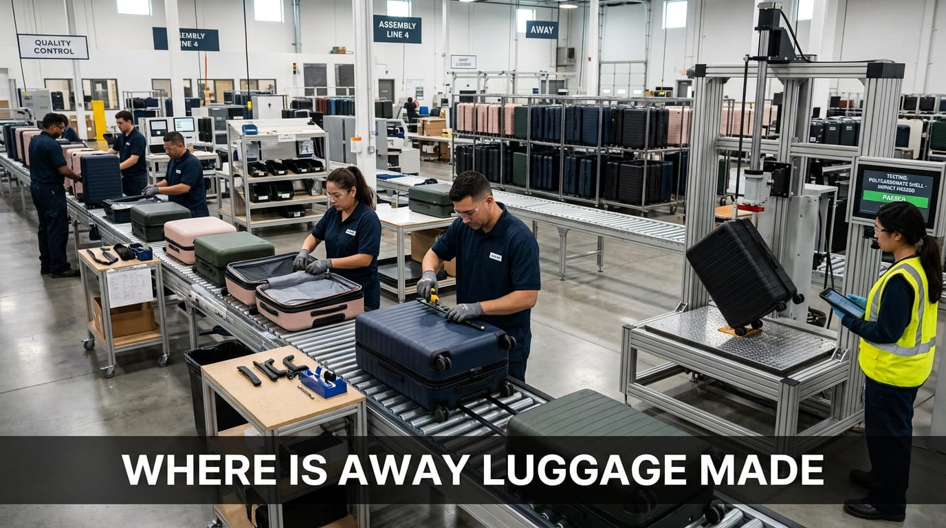 Where Is Away Luggage Made