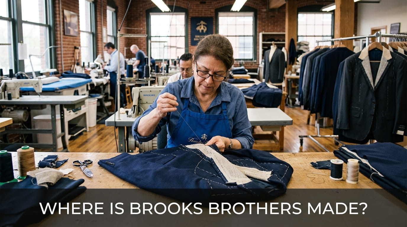 Where Is Brooks Brothers Made