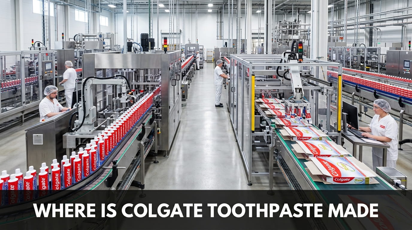 Where Is Colgate Toothpaste Made