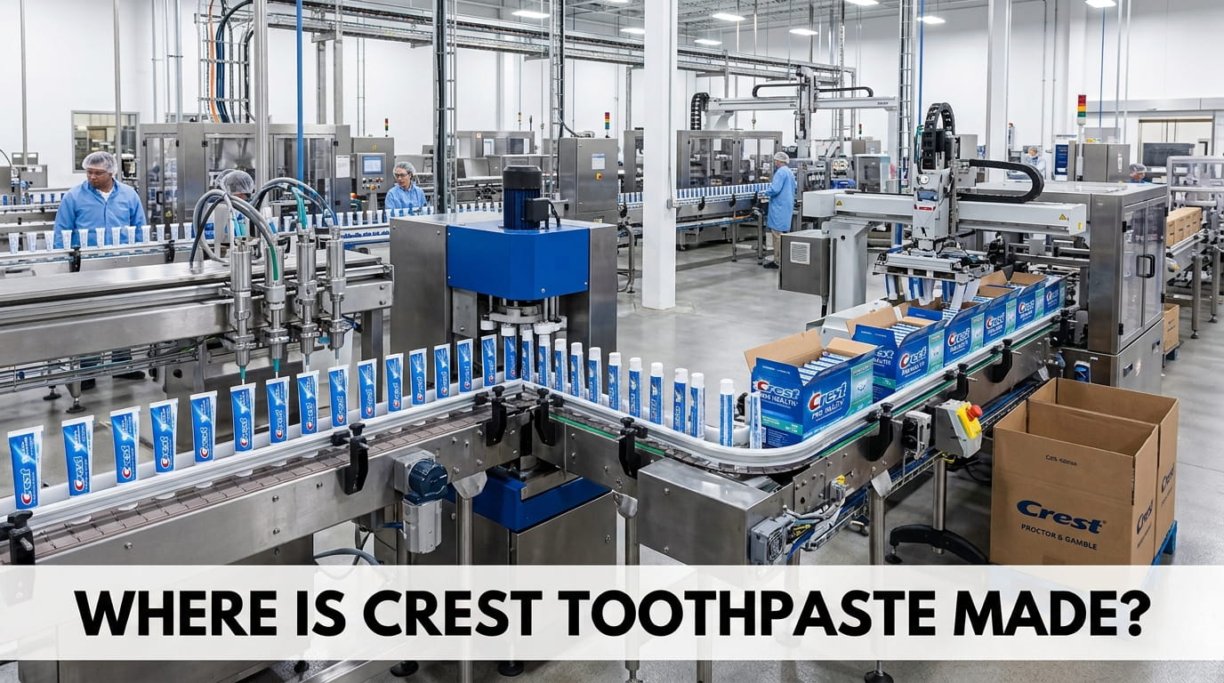 Where Is Crest Toothpaste Made