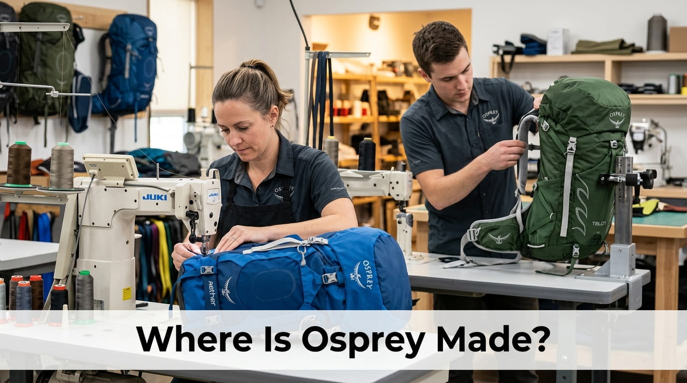 Where Is Osprey Made