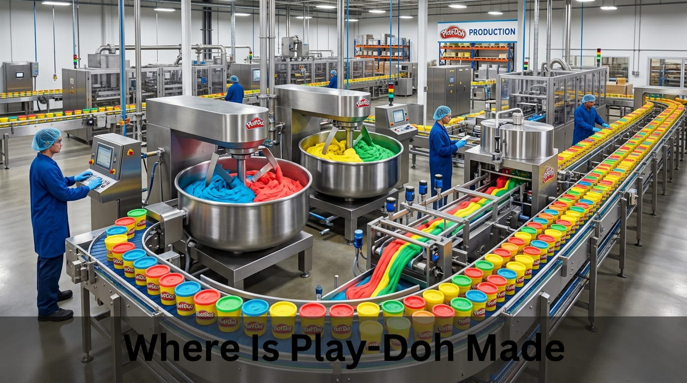 Where Is Play-Doh Made