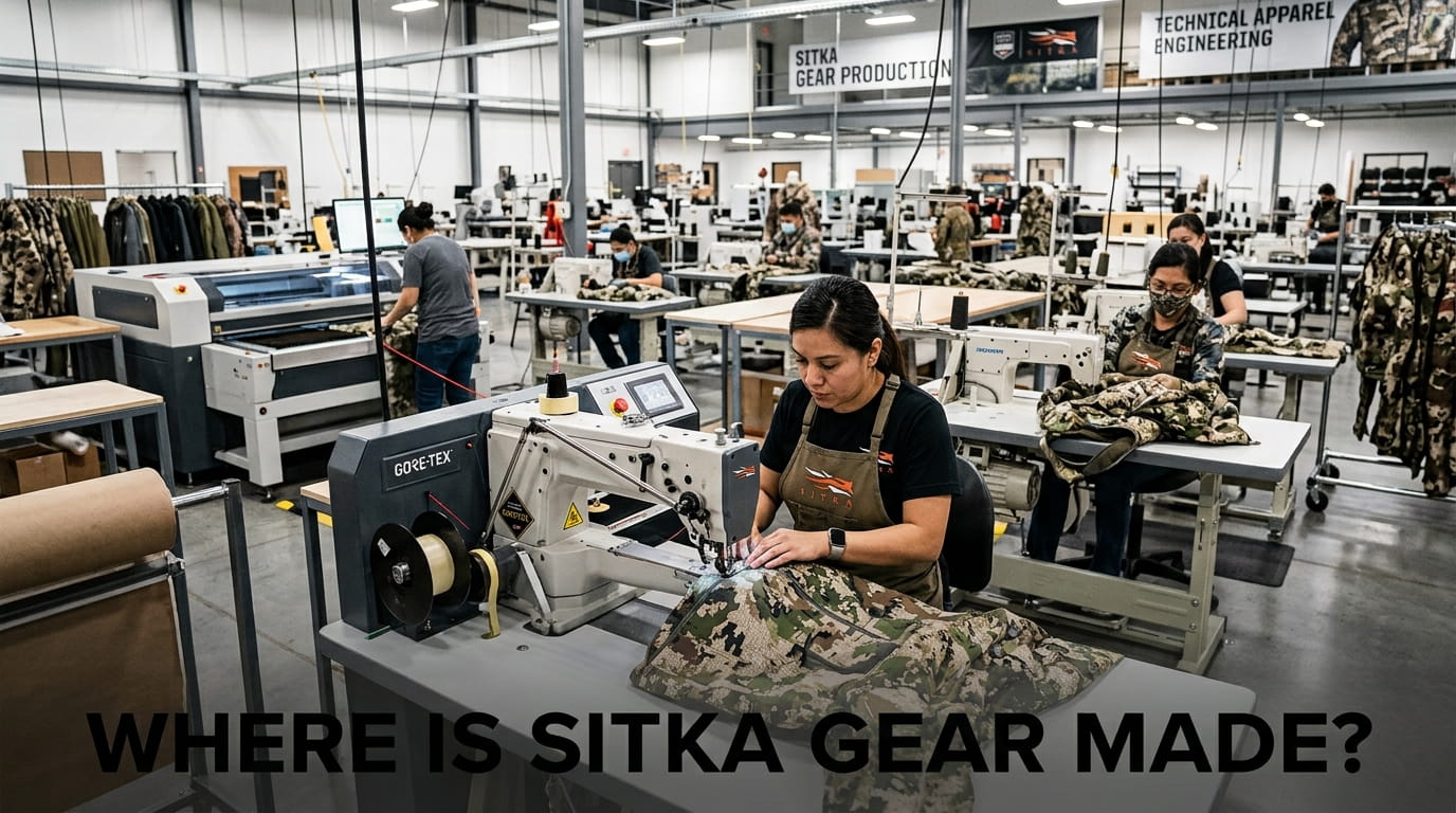 Where Is SITKA Gear Made