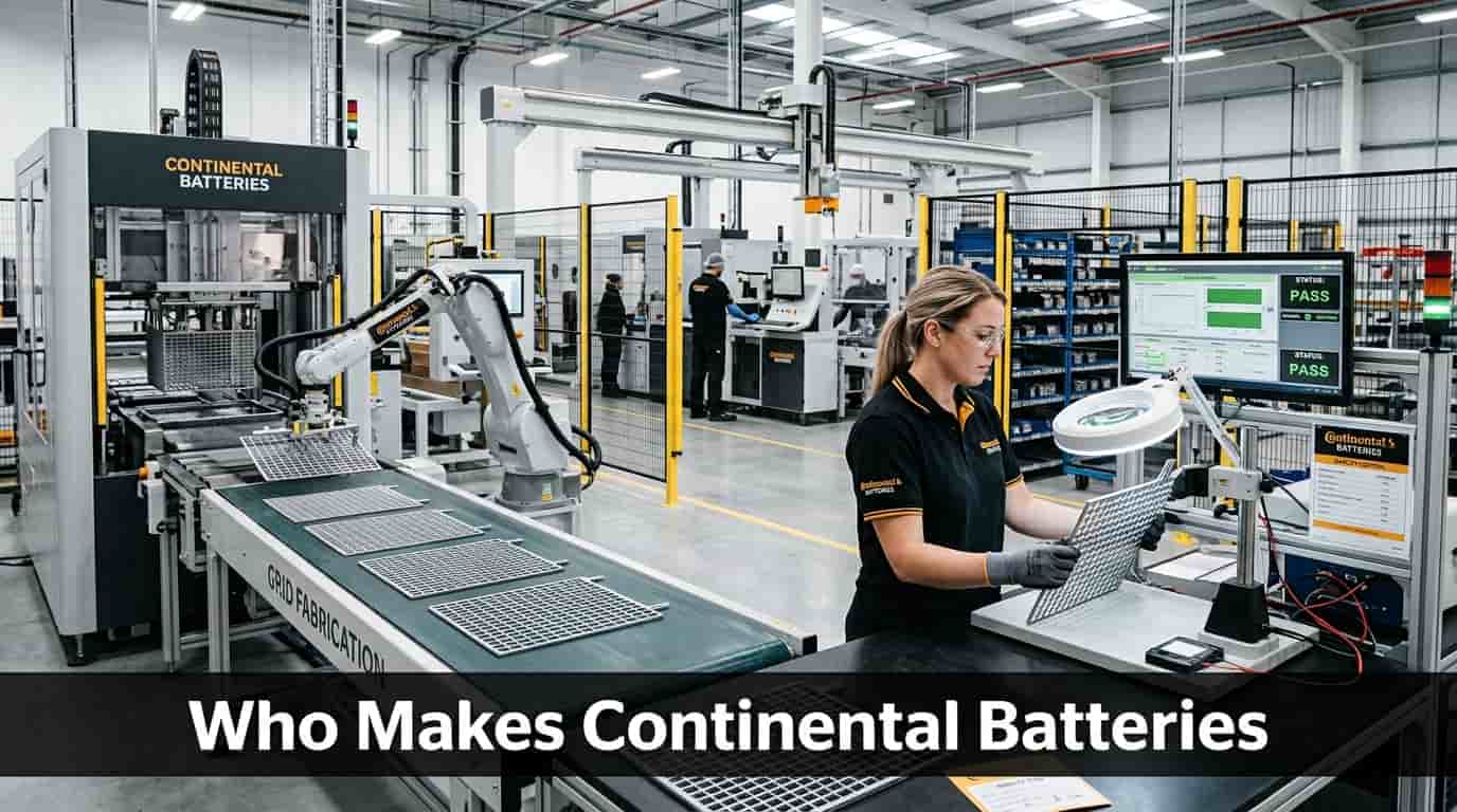 Who Makes Continental Batteries