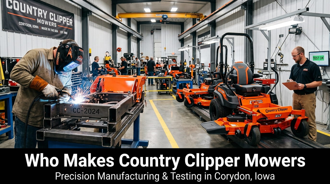 Who Makes Country Clipper Mowers