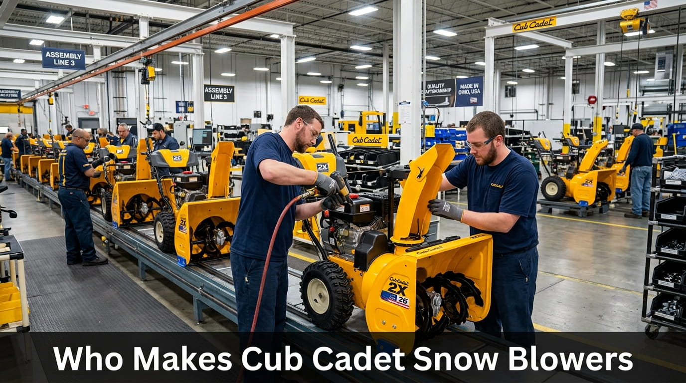 Who Makes Cub Cadet Snow Blowers