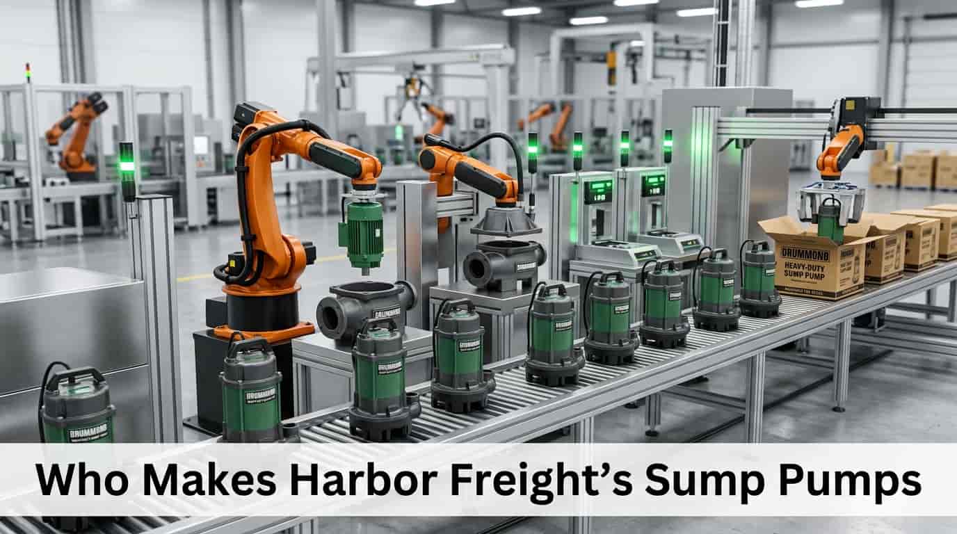 Who Makes Harbor Freights Sump Pumps