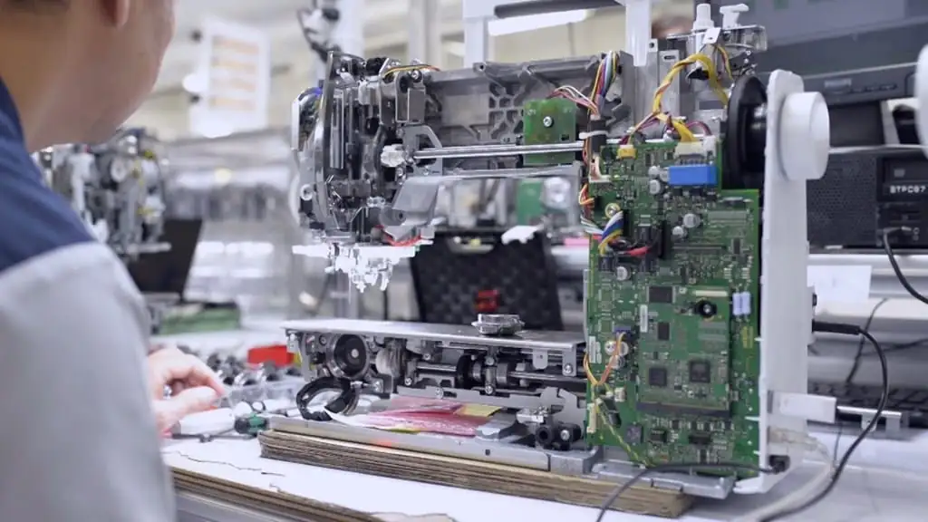 Bernina Manufacturing factory