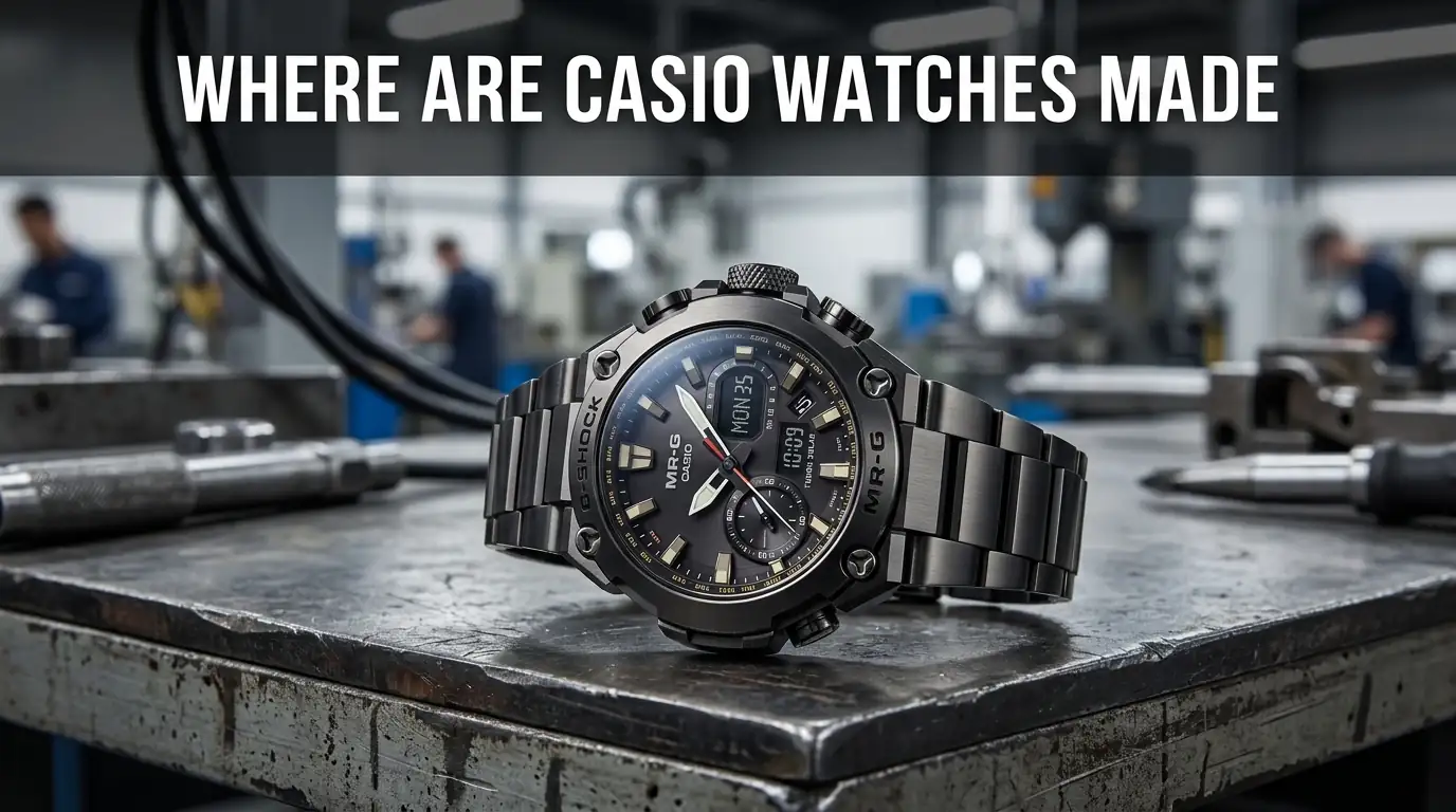Where Are Casio Watches Made