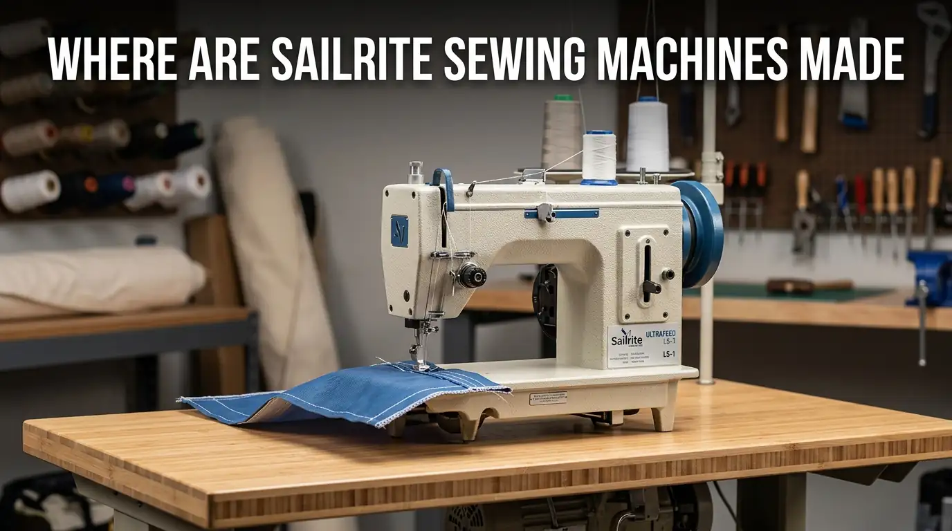 Where Are Sailrite Sewing Machines Made