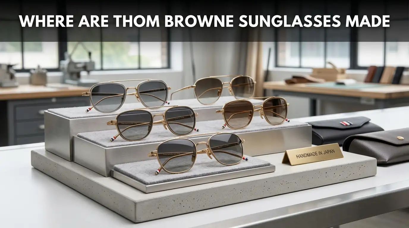 Where Are Thom Browne Sunglasses Made